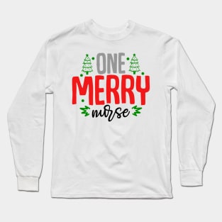 One merry nurse Long Sleeve T-Shirt